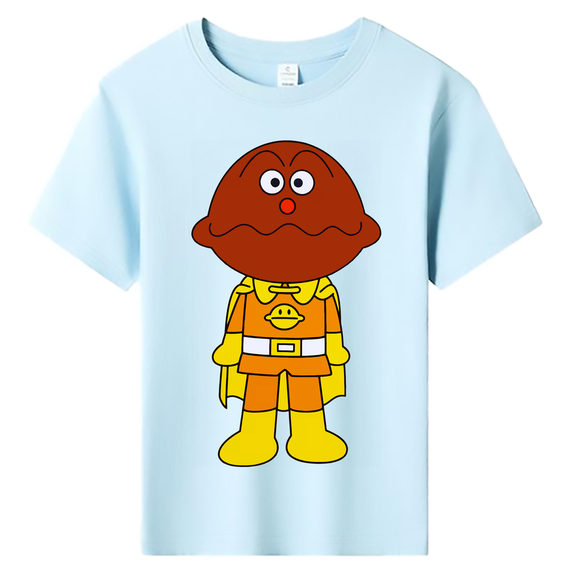 （画像用） アンパンマン Anpanman 綿100％キッズTシャツ（フロントプリント）
